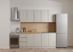 Кухня Мори Сатин/Сатин2.0м в Лесном - lesnoj.germes-mebel.ru | фото