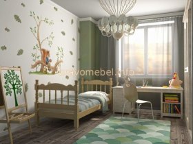 АЛЕНКА Кровать детская в Лесном - lesnoj.germes-mebel.ru | фото