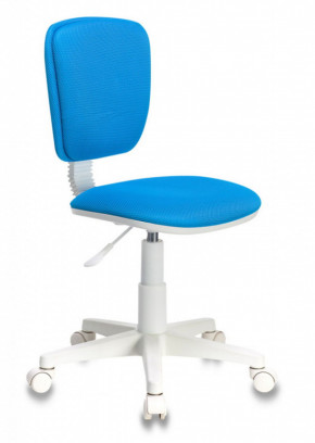Кресло детское Бюрократ CH-W204NX/BLUE голубой TW-55 в Лесном - lesnoj.germes-mebel.ru | фото