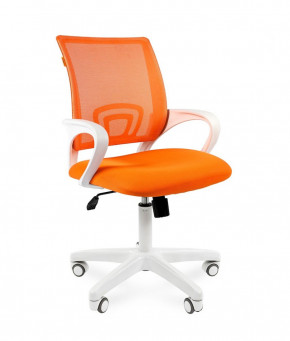 Кресло для оператора CHAIRMAN 696 white (ткань TW-16/сетка TW-66) в Лесном - lesnoj.germes-mebel.ru | фото