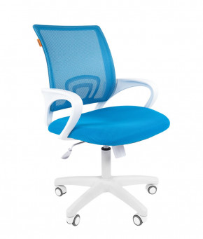 Кресло для оператора CHAIRMAN 696 white (ткань TW-43/сетка TW-34) в Лесном - lesnoj.germes-mebel.ru | фото