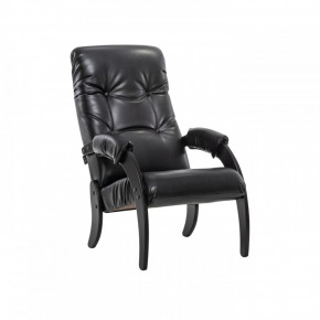 Кресло для отдыха Модель 61 Венге, к/з Vegas Lite Black в Лесном - lesnoj.germes-mebel.ru | фото