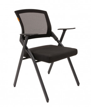 Кресло для посетителей CHAIRMAN NEXX (ткань стандарт черный/сетка DW-01) в Лесном - lesnoj.germes-mebel.ru | фото