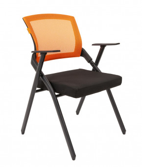 Кресло для посетителей CHAIRMAN NEXX (ткань стандарт черный/сетка DW-66) в Лесном - lesnoj.germes-mebel.ru | фото