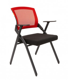 Кресло для посетителей CHAIRMAN NEXX (ткань стандарт черный/сетка DW-69) в Лесном - lesnoj.germes-mebel.ru | фото