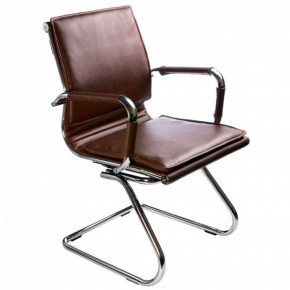 Кресло для посетителя Бюрократ CH-993-Low-V/Brown коричневый в Лесном - lesnoj.germes-mebel.ru | фото