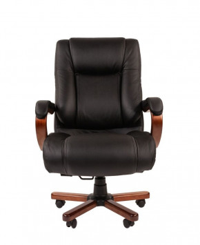 Кресло для руководителя CHAIRMAN  503 (Кожа) Черное в Лесном - lesnoj.germes-mebel.ru | фото