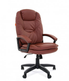Кресло для руководителя  CHAIRMAN 668 LT (экокожа коричневый) в Лесном - lesnoj.germes-mebel.ru | фото