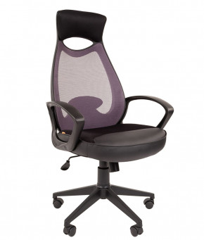 Кресло для руководителя  CHAIRMAN 840 black (TW 11 черный/сетка TW 04 серый) в Лесном - lesnoj.germes-mebel.ru | фото