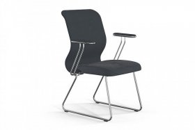 Кресло ErgoLife Sit 8 Mr4-4T, темно-серый/хром в Лесном - lesnoj.germes-mebel.ru | фото