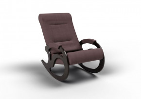 Кресло-качалка Вилла (ткань/венге), КОФЕ С МОЛОКОМ в Лесном - lesnoj.germes-mebel.ru | фото