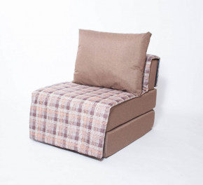 Кресло-кровать бескаркасное Харви (коричневый-квадро беж) в Лесном - lesnoj.germes-mebel.ru | фото