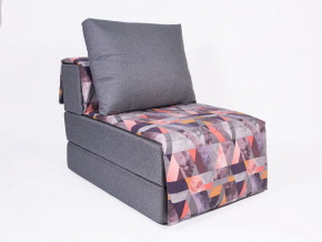Кресло-кровать бескаркасное Харви (серый-сноу манго) в Лесном - lesnoj.germes-mebel.ru | фото