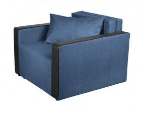 Кресло-кровать Милена с подлокотниками (синий) Велюр в Лесном - lesnoj.germes-mebel.ru | фото