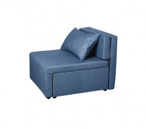 Кресло-кровать Милена (синий) Велюр в Лесном - lesnoj.germes-mebel.ru | фото