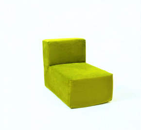 Кресло-модуль бескаркасное Тетрис 30 (Зеленый) в Лесном - lesnoj.germes-mebel.ru | фото