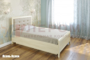 Кровать КР-1031 с мягким изголовьем в Лесном - lesnoj.germes-mebel.ru | фото