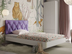 Кровать Милана (900) Каретная стяжка, на щитах в Лесном - lesnoj.germes-mebel.ru | фото
