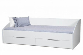 Кровать одинарная "Фея - 3" симметричная New (2000Х900) белая в Лесном - lesnoj.germes-mebel.ru | фото