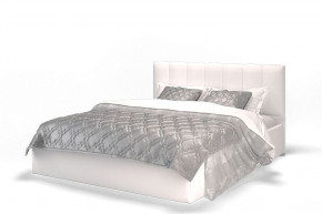 Кровать Элен 1400 + основание (Vega white) белый в Лесном - lesnoj.germes-mebel.ru | фото