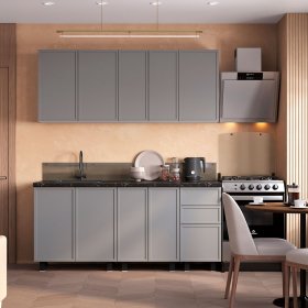 Кухня 1,8 м Астрид гейнсборо в Лесном - lesnoj.germes-mebel.ru | фото