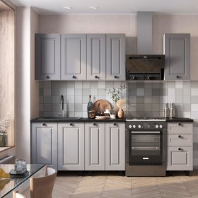 Кухня 1,8 м Санторини гейнсборо в Лесном - lesnoj.germes-mebel.ru | фото