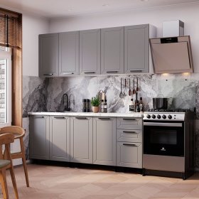 Кухня 2,0 м Селина гейнсборо в Лесном - lesnoj.germes-mebel.ru | фото
