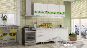 Кухонный гарнитур Скарлетт 2.0 (БТС) белый в Лесном - lesnoj.germes-mebel.ru | фото