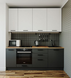 Кухонный гарнитур Вегас 2200 (Стол. 26мм) в Лесном - lesnoj.germes-mebel.ru | фото