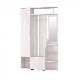 Прихожая ПР-03 Анора ясень белый в Лесном - lesnoj.germes-mebel.ru | фото
