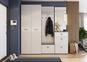 ШАРЛИЗ Прихожая (модульная) в Лесном - lesnoj.germes-mebel.ru | фото