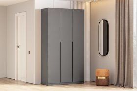 Шкаф шк-5 графит 1200 в Лесном - lesnoj.germes-mebel.ru | фото
