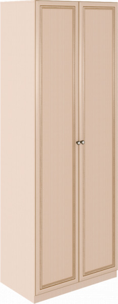 Шкаф 2 двери М02 Беатрис (дуб млечный) в Лесном - lesnoj.germes-mebel.ru | фото