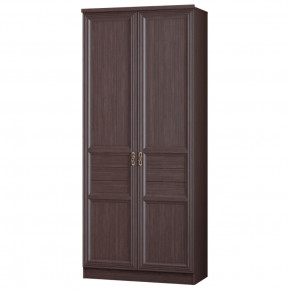 Шкаф для одежды 2-дверный Лира №56 Дуб нортон темный в Лесном - lesnoj.germes-mebel.ru | фото
