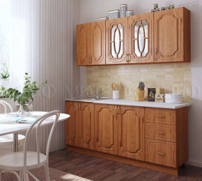 СКАЗКА Кухонный гарнитур 2,0 (Ольха матовая) в Лесном - lesnoj.germes-mebel.ru | фото