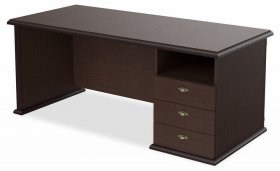 Стол для руководителя Raut RDT 188.A(R), венге в Лесном - lesnoj.germes-mebel.ru | фото