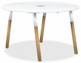 Стол офисный Forta FRST 1250, белый в Лесном - lesnoj.germes-mebel.ru | фото