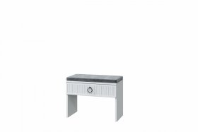 ШАРЛИЗ-ПР Тумба с мягким элементом и ящиком в Лесном - lesnoj.germes-mebel.ru | фото