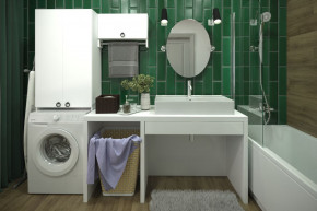 Ванная комната "Модерн" (модульная) в Лесном - lesnoj.germes-mebel.ru | фото